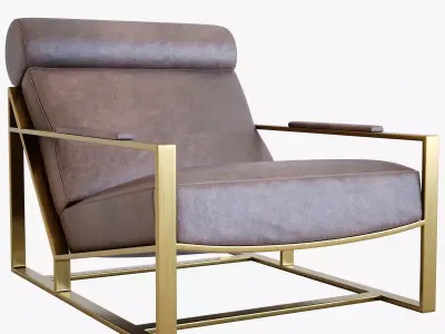Armchair Model 3418 3D model