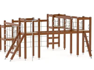 Lappset Motoric Track 05 3D model