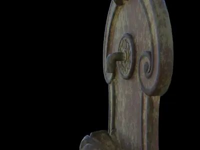 The Fountain ornate water 3D model