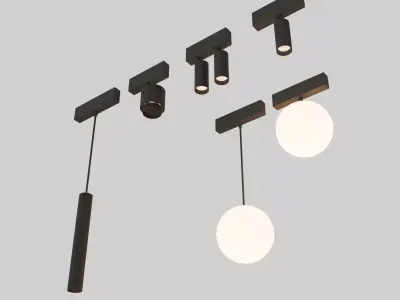 Lightinova Clixx light modules collection Free 3D model