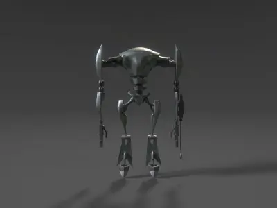Aqua Droid 3D model purchase