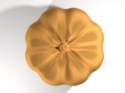 Mediterranean Fruit - Pumpkin 3D model