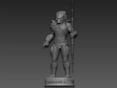 Predator 2 3D print model