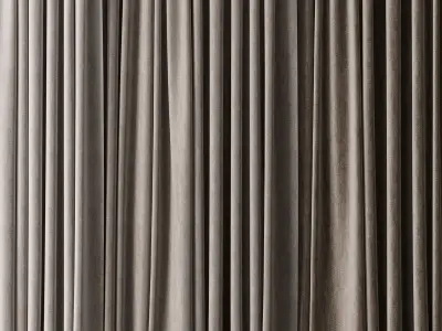 Hadi Curtains 31 Low-poly 3D model