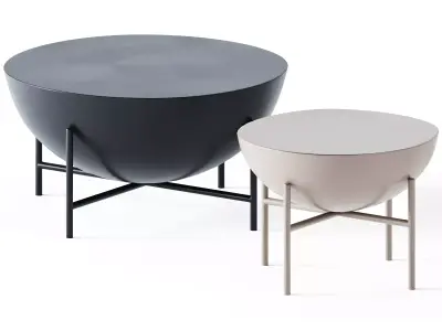 Coffee Tables Darbuka by CB2 3D model