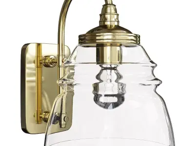 LADD SINGLE SCONCE Low-poly 3D model