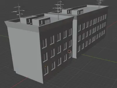 Buildings of Russia 3D model