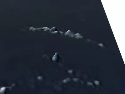 Jan Mayen Island 3D model