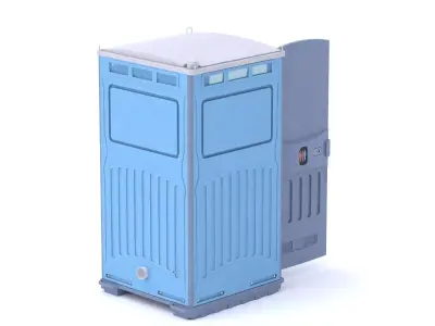 Portable Toilet  3D model