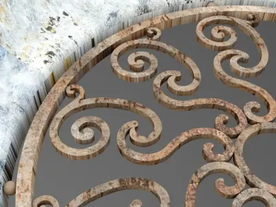 Window Guard - Grill 3D model