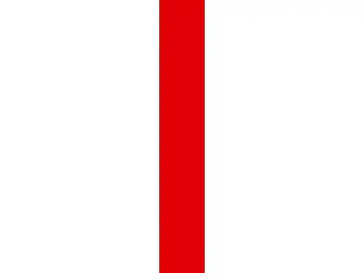 Temporary Construction Barrier Plank 3m Red White Modular Street 3D model