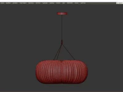 ANGELO pendant lamp Low-poly 3D model
