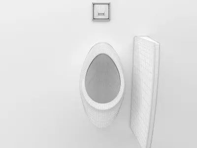 Urinal 2 3D model