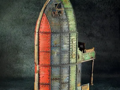 La Dorada Scout Tower 3D print model