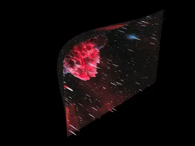 Spaghetti Nebula 3D model