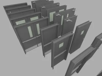 fire door 3D model