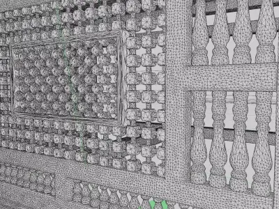 Arabic Throne STL 2 READY to 3D print 3D print model