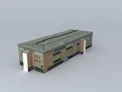 Abbey Nelson Street Bradford Free 3D model