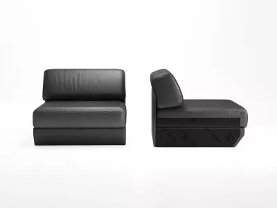 DS 76 3 Seater Sofa and Modules 3D model