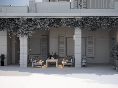 Greece House 3D model