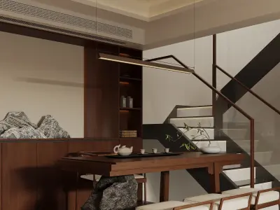 apartment interior scenes       3D model get