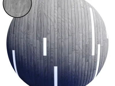 20 Striped Wood Materials 02 - SBSAR - PBR Maps - 4K  Texture