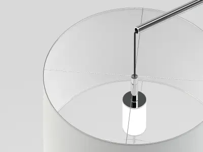 Ceci Thompson beam floor lamp CB2 3D model