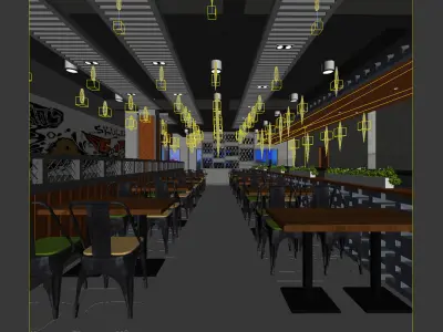 Business - Food Beverage 7-096 3D model