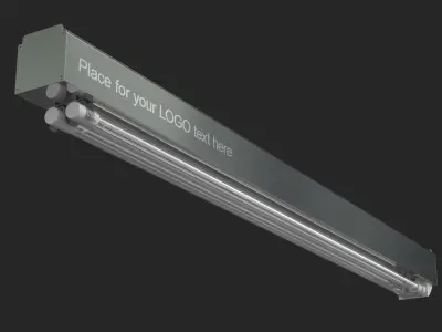 Disinfection Fluorescent  Germicidal UV Lamps  3D model