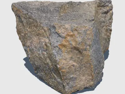 Classic Rock 3D model