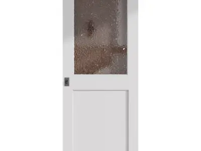 Interior door 14 Low-poly 3D model