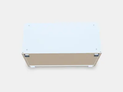 METOD Wall cabinet frame 10 Low-poly 3D model