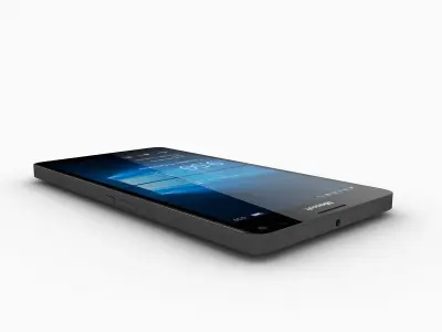 Microsoft Lumia 950 XL Black 3D model