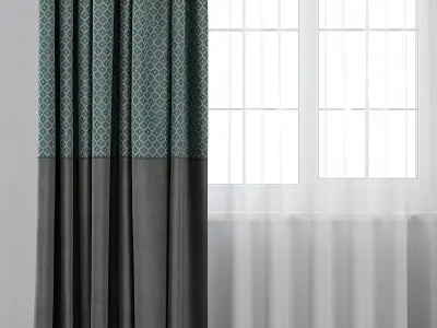 Curtain for Interior 3D model