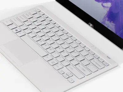 Sony VAIO TAP 11 ultrabook Low-poly 3D model