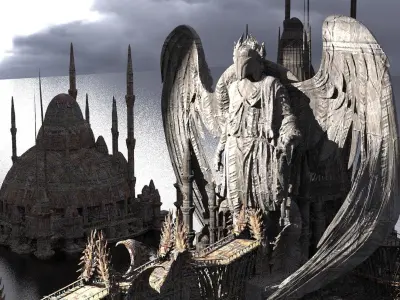 Dragons Resting Palaces 2  3D model
