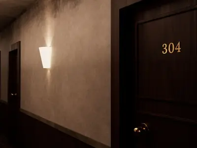 The Endless Corridor 3D model