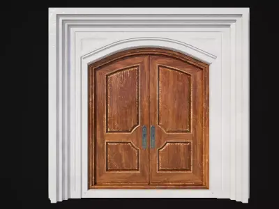 Hinged Doubledoor 01 3D model