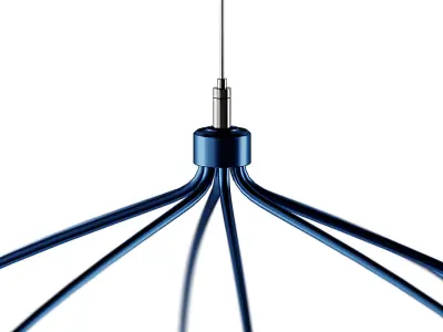 Zero LED Hoop Pendant by Front Design 3D model