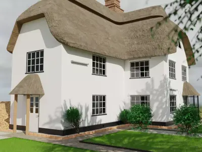 Cottage House 3D model