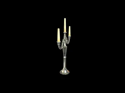 Candelabra 2 - PBR - Textured Low-poly 3D model