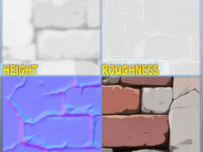 Stylized Wall Seamless Texture Texture 72