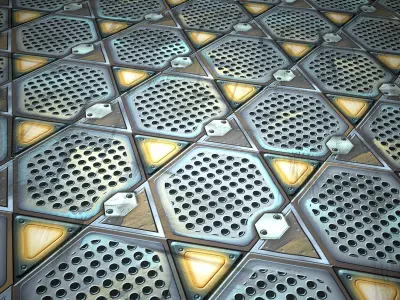 Scifi Vol 89 -  Game PBR Textures Texture