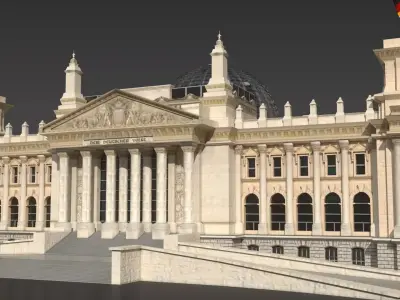 Reichstag Building 3D model