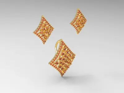 light pendant gold ready to print Free 3D print model