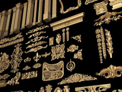  Collection of 170 Classic Carvings 06 