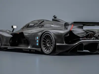  Generic Carbon Hypercar Prototype for Endurance Racing 