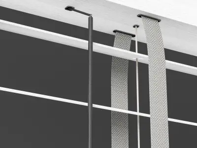 Wooden blinds Set 05 3D model