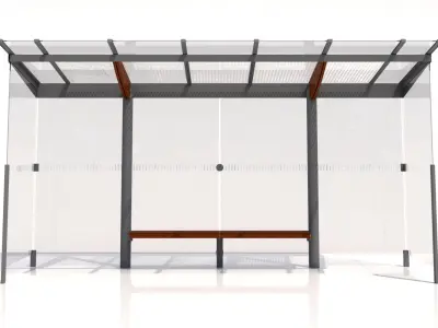 MMCite Regio 310a Bus Shelter 3D model