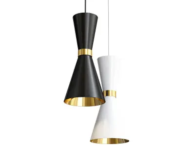 Super Exclusive Pendant Lights Set 2 3D model